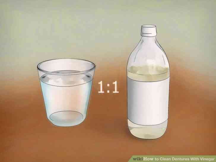 Image intitulée Nettoyer les Prothèses dentaires Avec du Vinaigre Étape 3